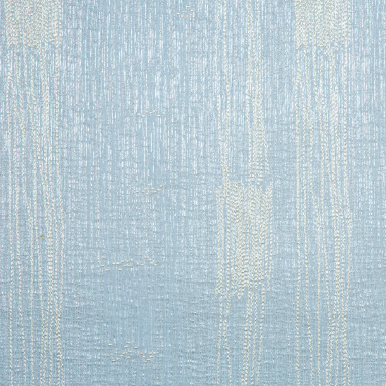 Sonet Collection: DDECOR Textured Stitch-Like Pattern Furnishing Fabric, 280cm, Dark Sky Blue