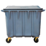 TopTank: Garbage Bin With Wheels, 1100Litres, Grey