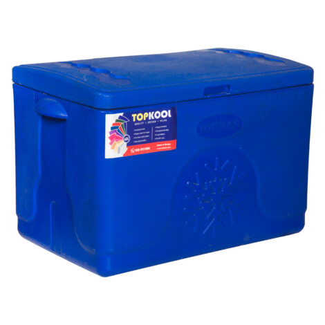 TopKool: Ice Cooler Box, Rectangular: 60 Litres, Blue
