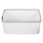 Sann Storage Basket; Small, Soft Cream