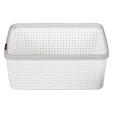 Sann Storage Basket; Small, Soft Cream 1