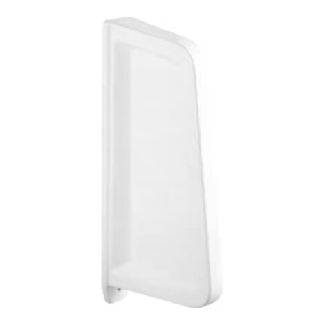 Tapis: Ceramic Urinal Divider With Installation Kit, White 1