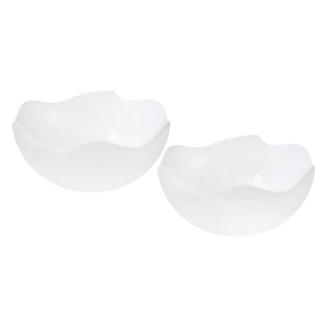 Domus: Porcelain Serving Bowls Set, 2Pcs, White 1