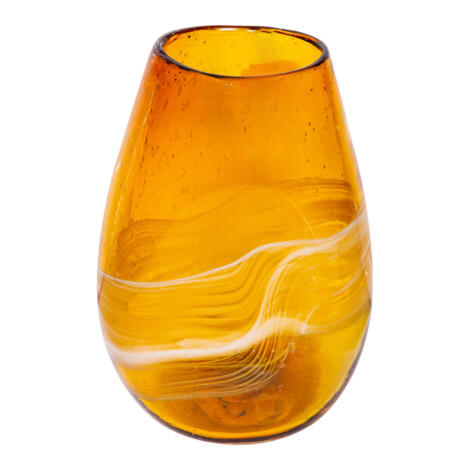 Domus: Glass Vase; (21.5x15x28