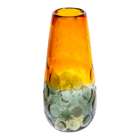 Domus: Glass Vase; (14x14x27)cm 1