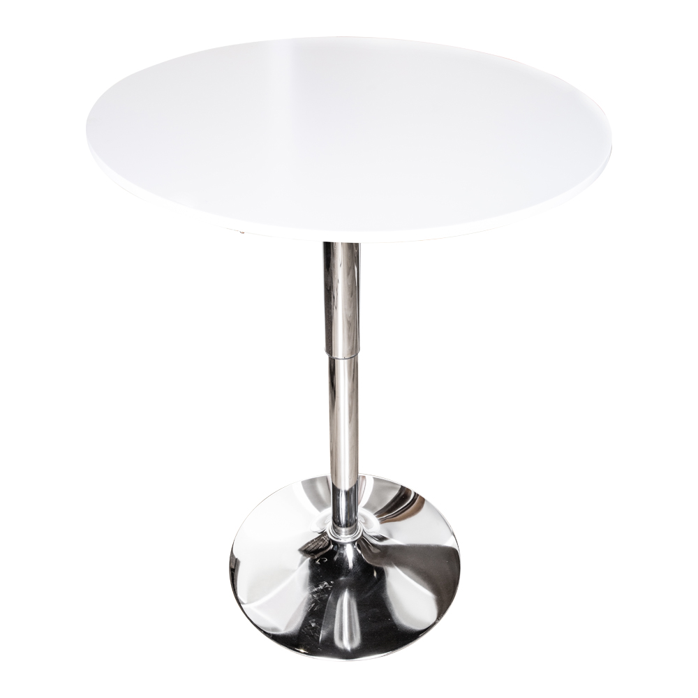 glass bar table round