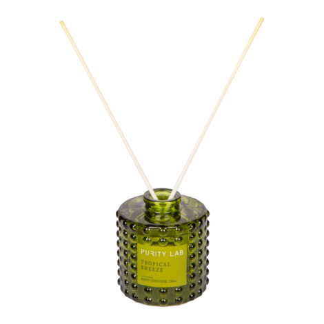 Textured Glass Scent Diffuser: 150ml, Tropical Breeze 1