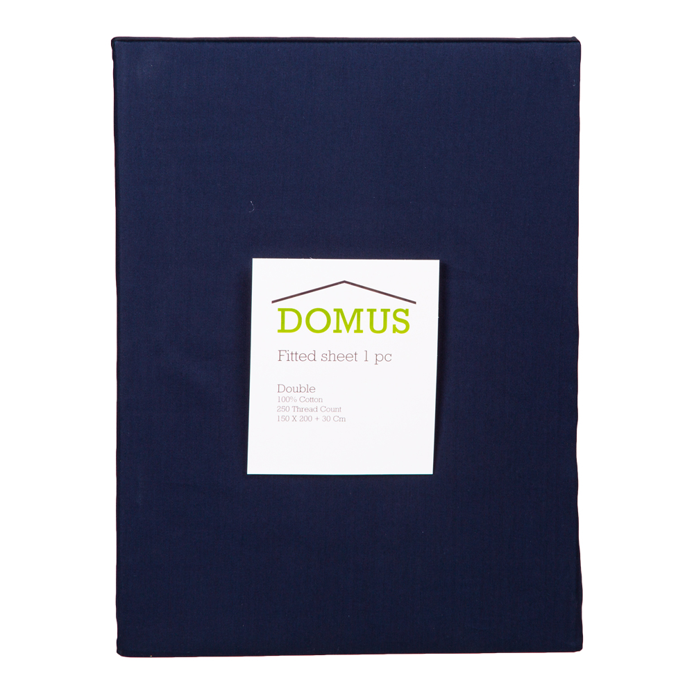 domus-fitted-queen-bed-sheet-250t-100-cotton-150x200-30-cm-navy