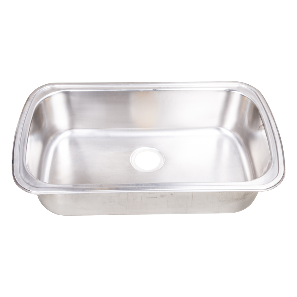 Stainless Steel Kitchen Sink Single Bowl Rectangular 84 5x50 Cm   ZSNKSTL103 NA 1 