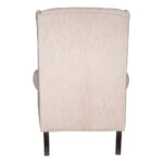 Fabric Arm Chair: 1-Seater; (82x91)cm, Beige