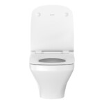 Duravit: DuraStyle WC Pan, Wall Hung Rimless, White