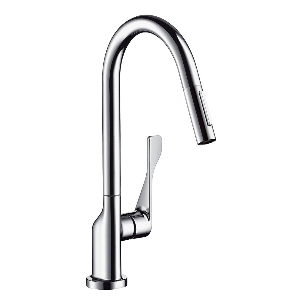 Hansgrohe Axor Citterio BSO: Sink Mixer + Pull-Out Spray, Single Lever  1