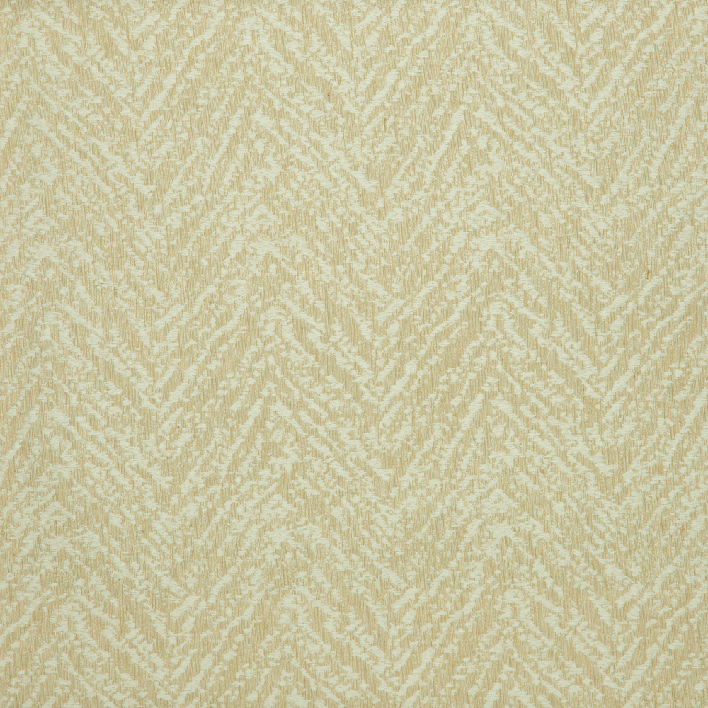 Savona Collection Textured Patterned Polyester Cotton Jacquard Fabric; 280cm, Beige 1