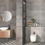 Essential Essen Ash: Matt Porcelain Tile; (45.0x90.0)cm