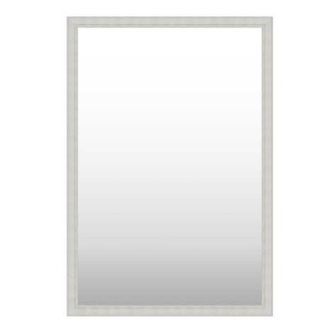 Domus: Wall Mirror With Frame; (60×90)cm, White 1