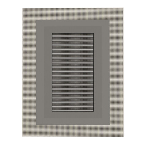 Oriental Weavers: Oria Centred Pattern Carpet Rug; (80×150)cm, Grey 1