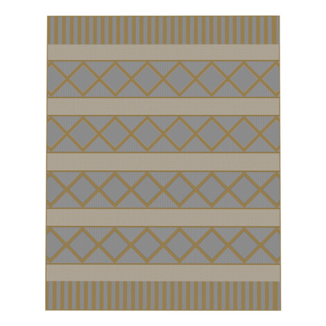 Oriental Weavers: Oria Diamond Pattern Carpet Rug; (200x290cm), Brown/Grey 1