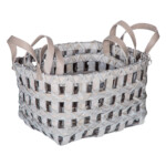 Domus: Oval Willow Basket; (25x19x26)cm, Small