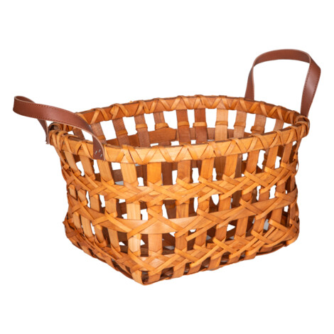 Domus: Oval Willow Basket; (38x28x20)cm, Large