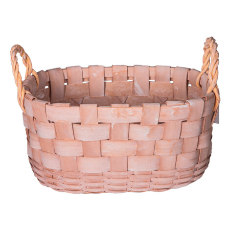 Domus: Oval Willow Basket; (36x28x17)cm, Large  1