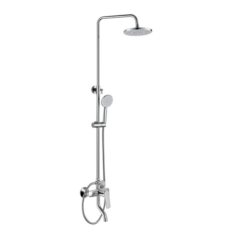 Nova HB: Exposed Shower Mixer With Shower Set: Wall Type, Brass 1