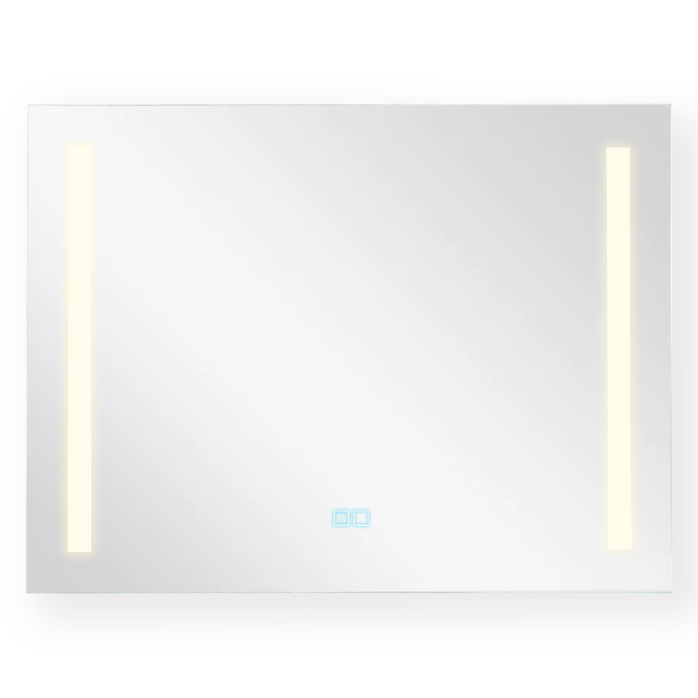 Mirror With LED Lights + Demister Pad + Touch Control; (80×60)cm 1