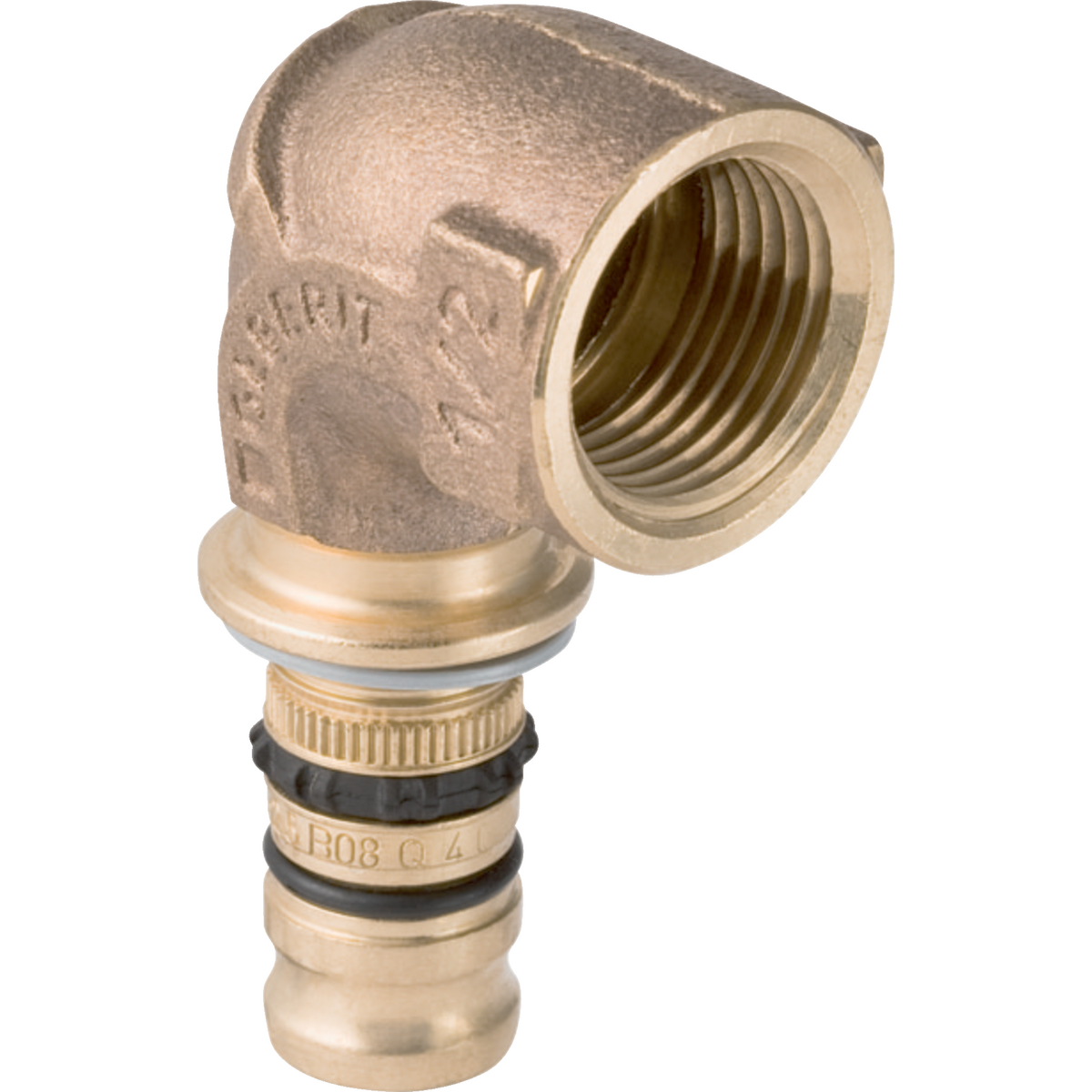 Geberit Mepla: Female Threaded Bend Adapter 90deg; 26mm x 1” 1