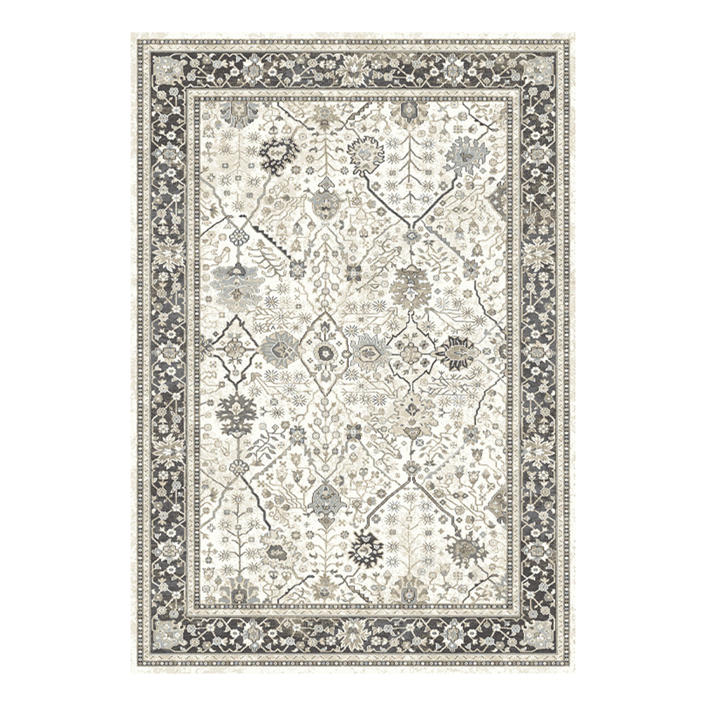 Cornelia 3600 Centered Carpet Rug; (200×290)cm, Grey 1