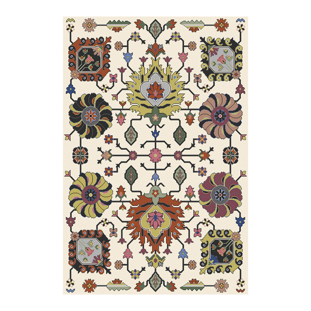 Oriental Weavers: Floral Vintage Super Lilihan Carpet Rug: (200×290)cm 1