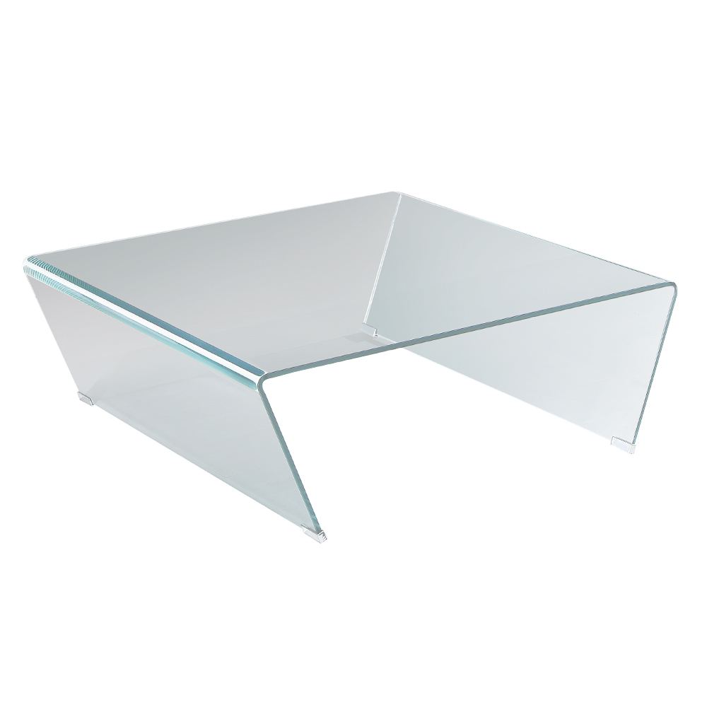 Coffee Table-Glass Top; (130x70x40)cm 1