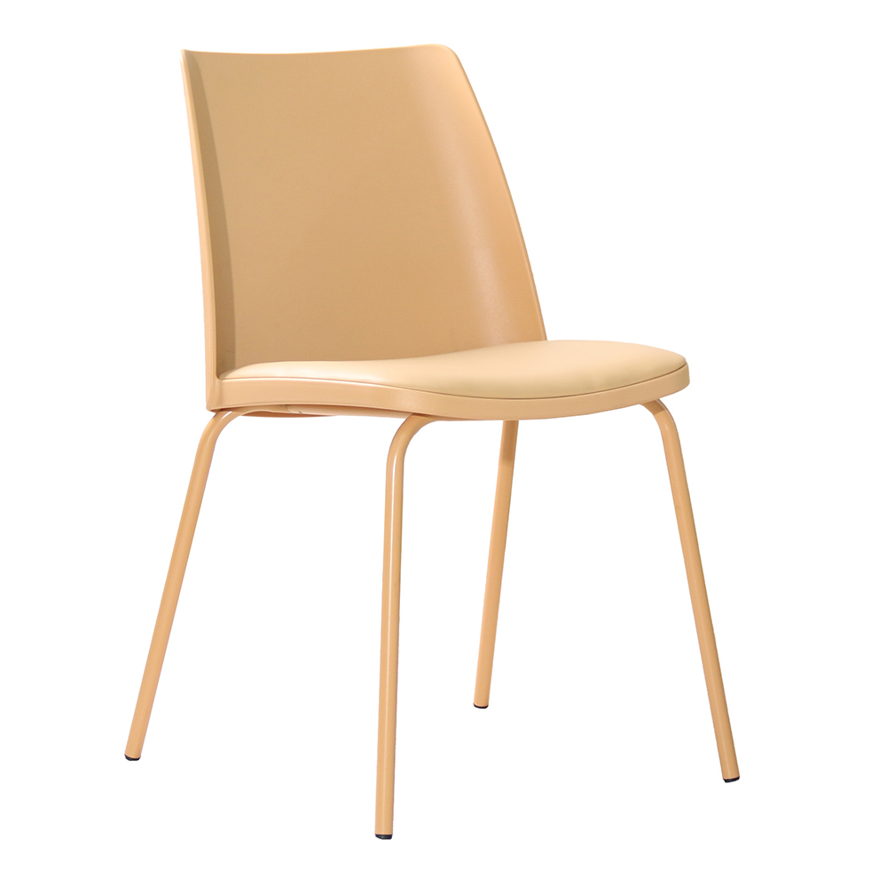 Plastic Relax Chair, Yellow 1