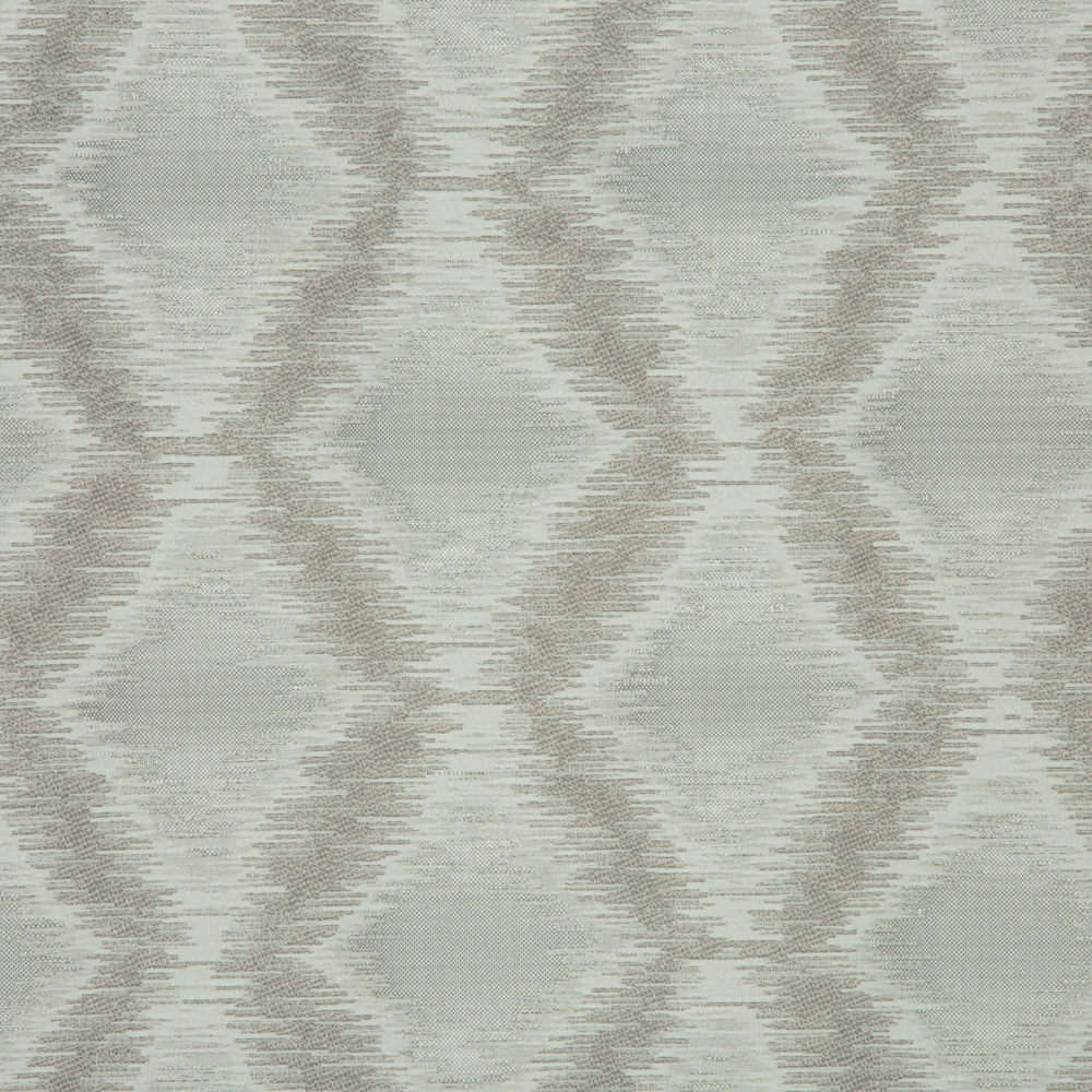 Laurena Jaipur Collection: Ddecor Diamond Patterned Furnishing Fabric, 280cm, Silver/Grey 1