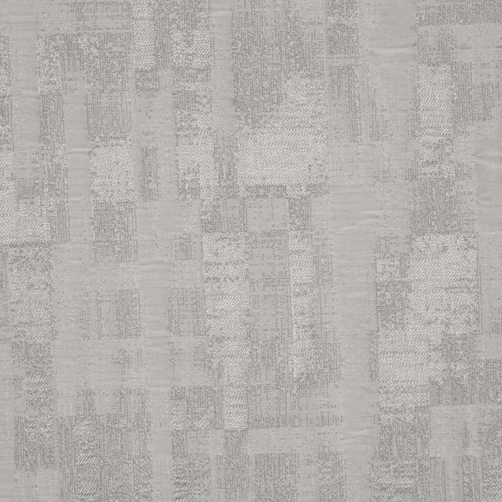 Laurena Jaipur Collection: Ddecor Textured Abstract Patterned Furnishing Fabric, 280cm, Silver/Grey 1