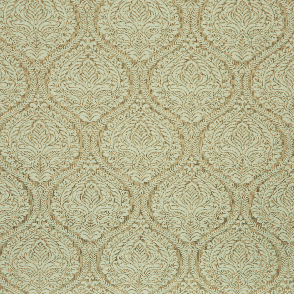 Laurena Jaipur Collection: Ddecor Damask Patterned Furnishing Fabric, 280cm, Beige/brown 1