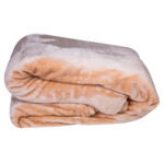 Domus: Microfiber Flannel Blanket; (150x220)cm, Beige