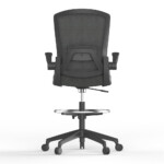 Office Chair; (61.5x57.5x117)cm, Black