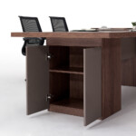 Meeting Table; (220x100x75)cm, King Walnut/KanoGrey