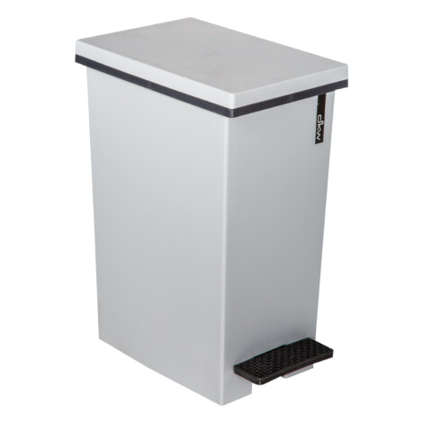 Saan Step Bin; 10Lts, Grey White/Dark Grey 1