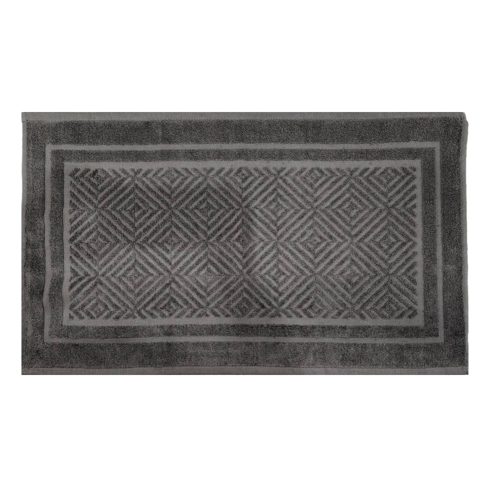 Ember Bath Towel, Cotton; (43×71)cm, Dark Grey 1