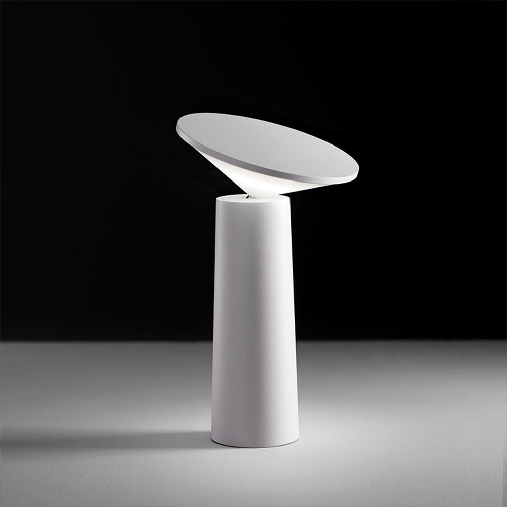 Domus: Marble/Aluminium LED Table Lamp: AC85-265V; (D7