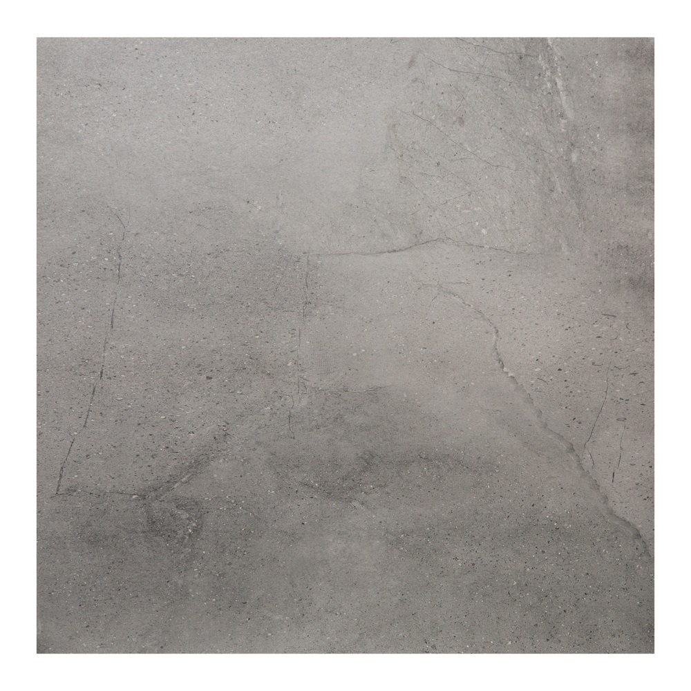 Caubex Grey M: Matt Porcelain Tile; (60.0×60