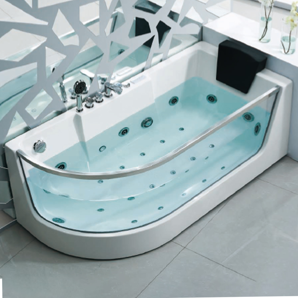 Massage BathTub; (170x80x59)cm, White  1