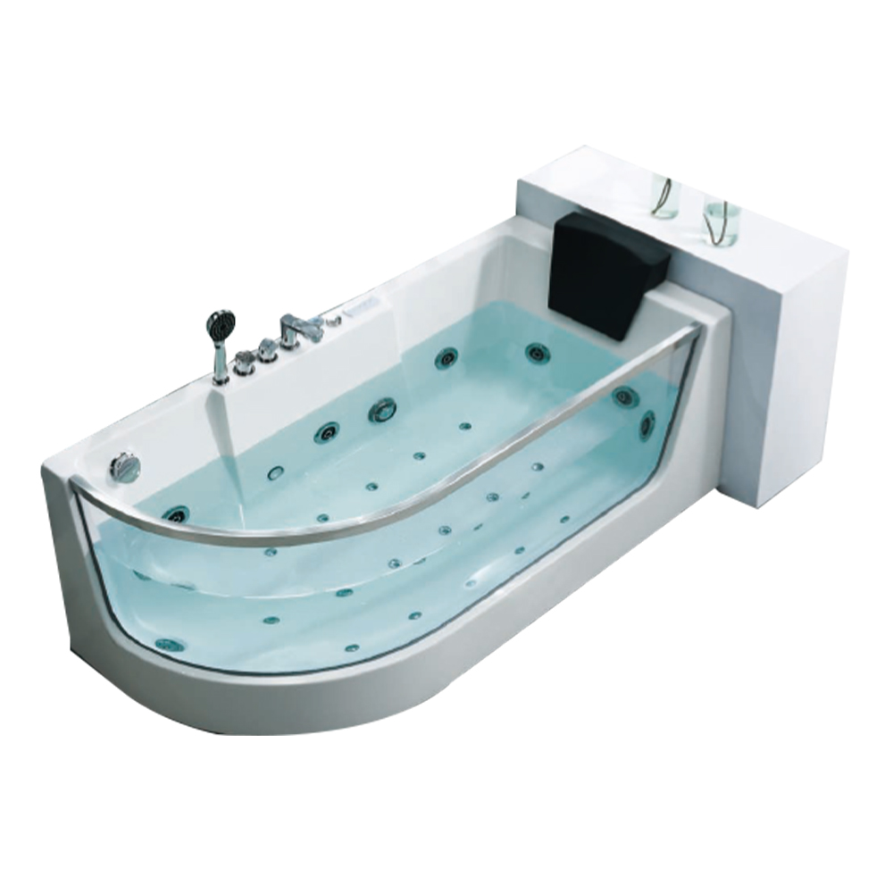 Massage BathTub; (170x80x59)cm, White