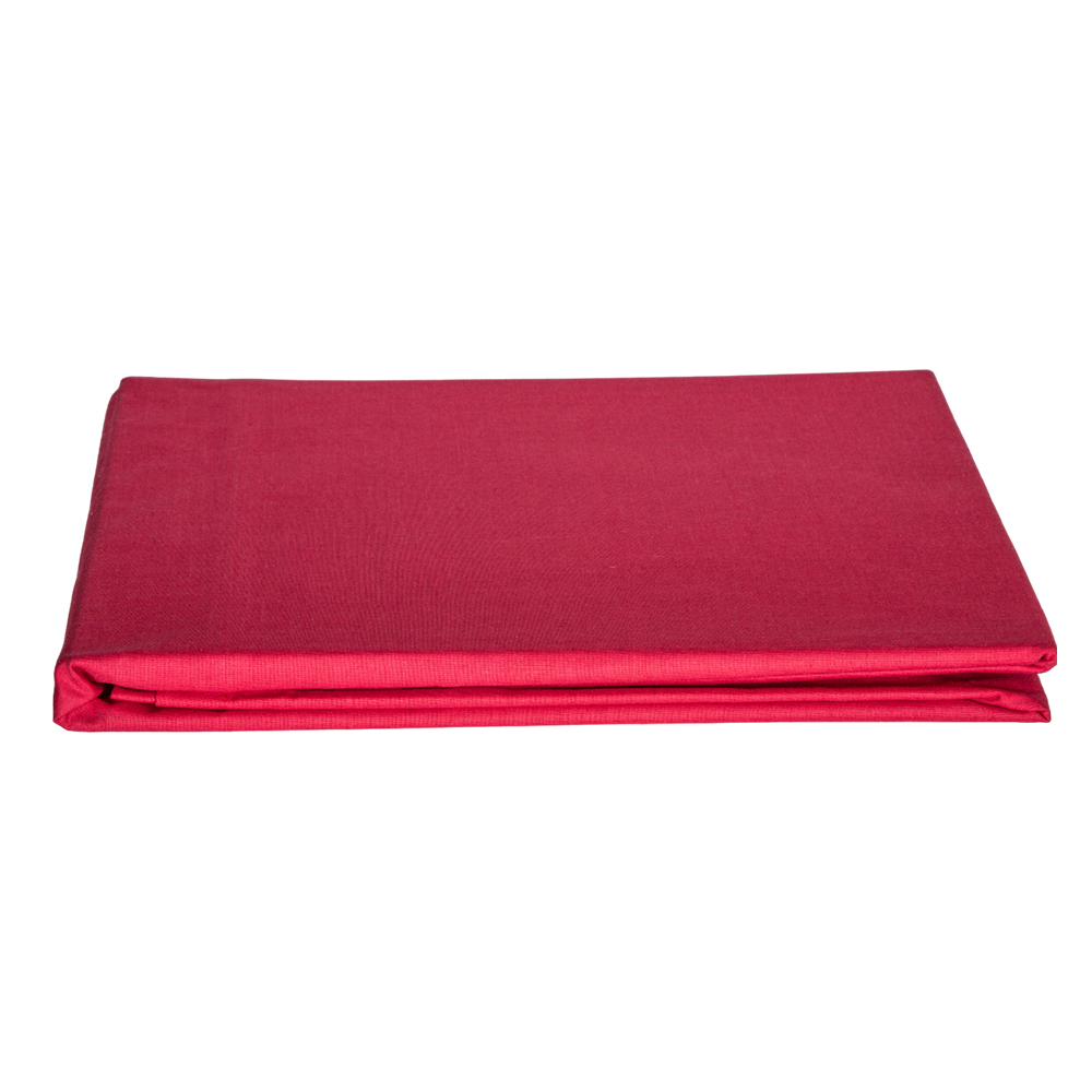 Domus: Duvet Cover: Single PC144-D Polycotton; (160x200)cm, Maroon