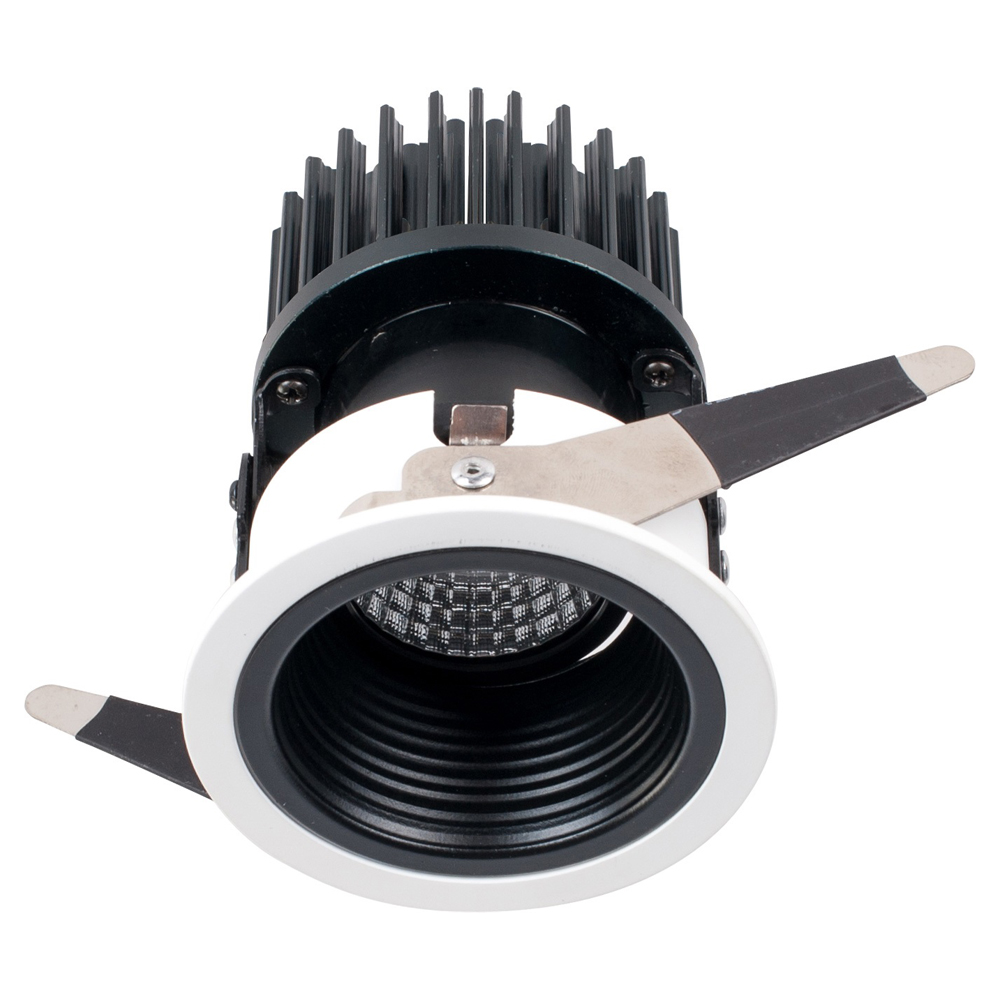 LED Adjustable Down Light with Black Reflector; 3000K, 38°, Philips COB And Driver; 9W, 450lm 1