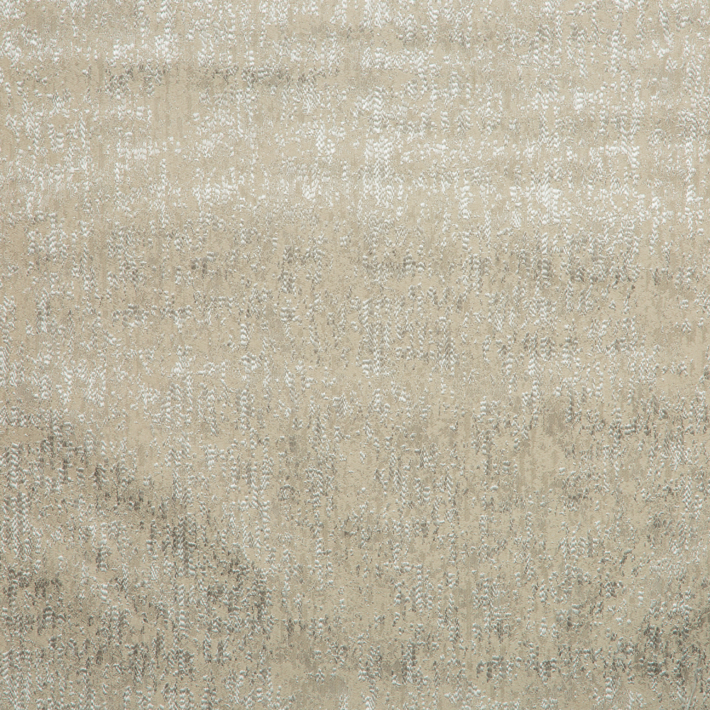 Castillo Collection: Polyester Textured Pattern Jacquard Fabric; 290cm, Light Grey 1