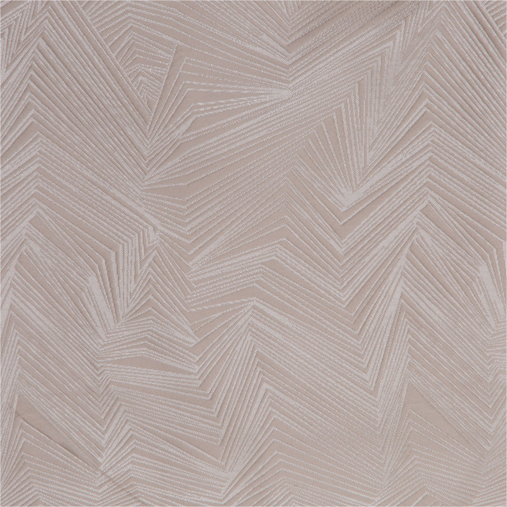 F-Laurena II Collection: DDecor Textured Abstract Stripped Pattern Furnishing Fabric; 280cm, Dark Grey/Brown 1