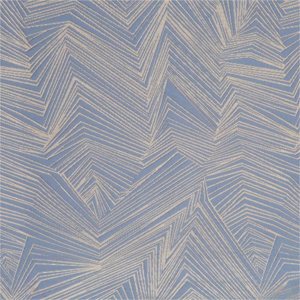 F-Laurena II Collection: DDecor Textured Abstract Stripped Pattern Furnishing Fabric; 280cm, Roman Silver 1