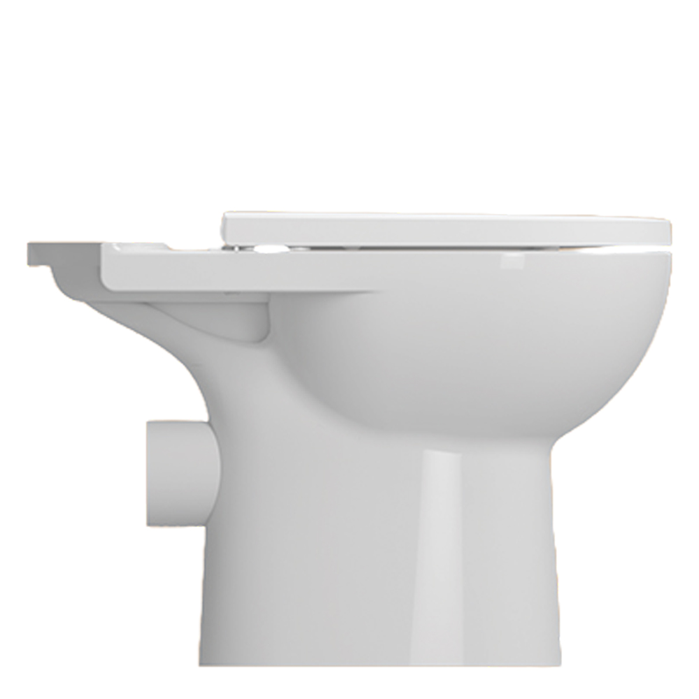 Tapis Ivan: WC Pan, Rimless, Comfort Height; (450mm), White  1
