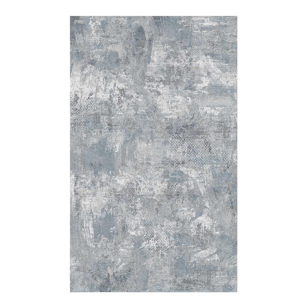 Lysandra : Dresden Abstract Carpet  Rug; (160×230)cm, Grey/White 1